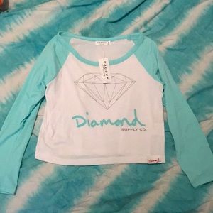 NWT Diamond Supply Co. cropped top! Women’s small.